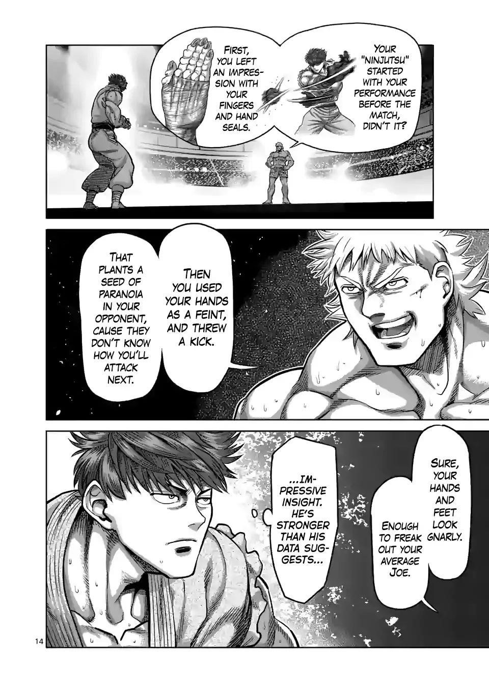 Kengan Omega Chapter 66 - Page 14