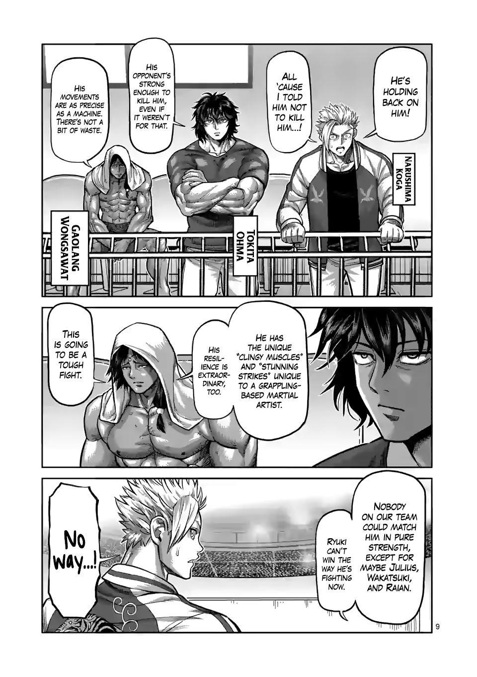 Kengan Omega Chapter 83 - Page 9