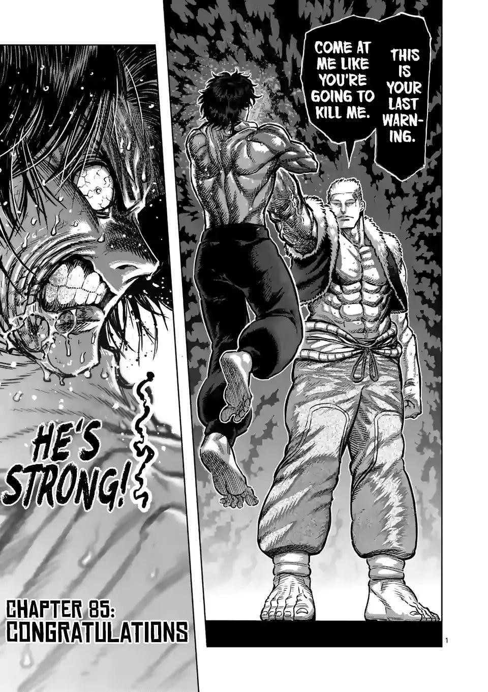 Kengan Omega Chapter 85 - Page 1