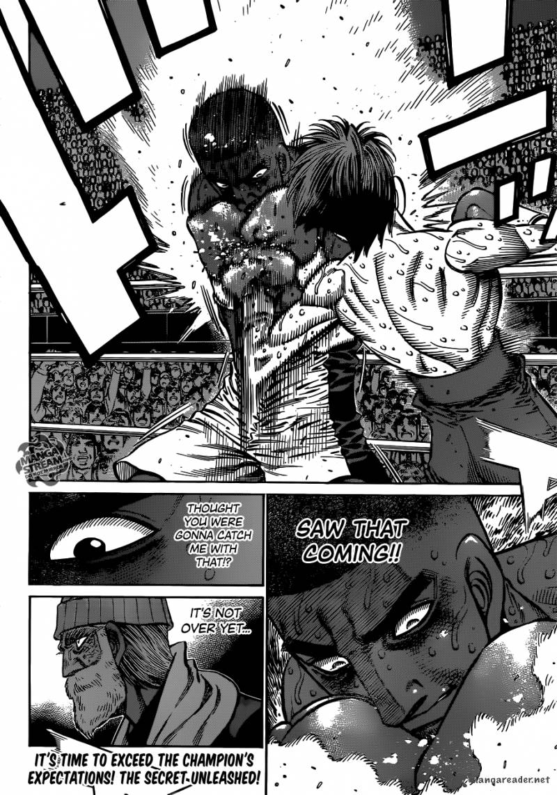 HAJIME NO IPPO Chapter 1001 - Page 14