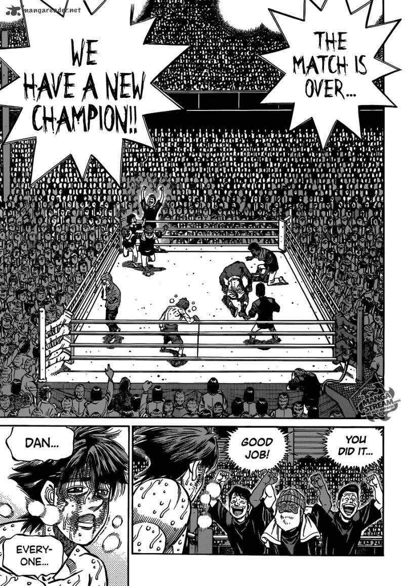 HAJIME NO IPPO Chapter 1007 - Page 13
