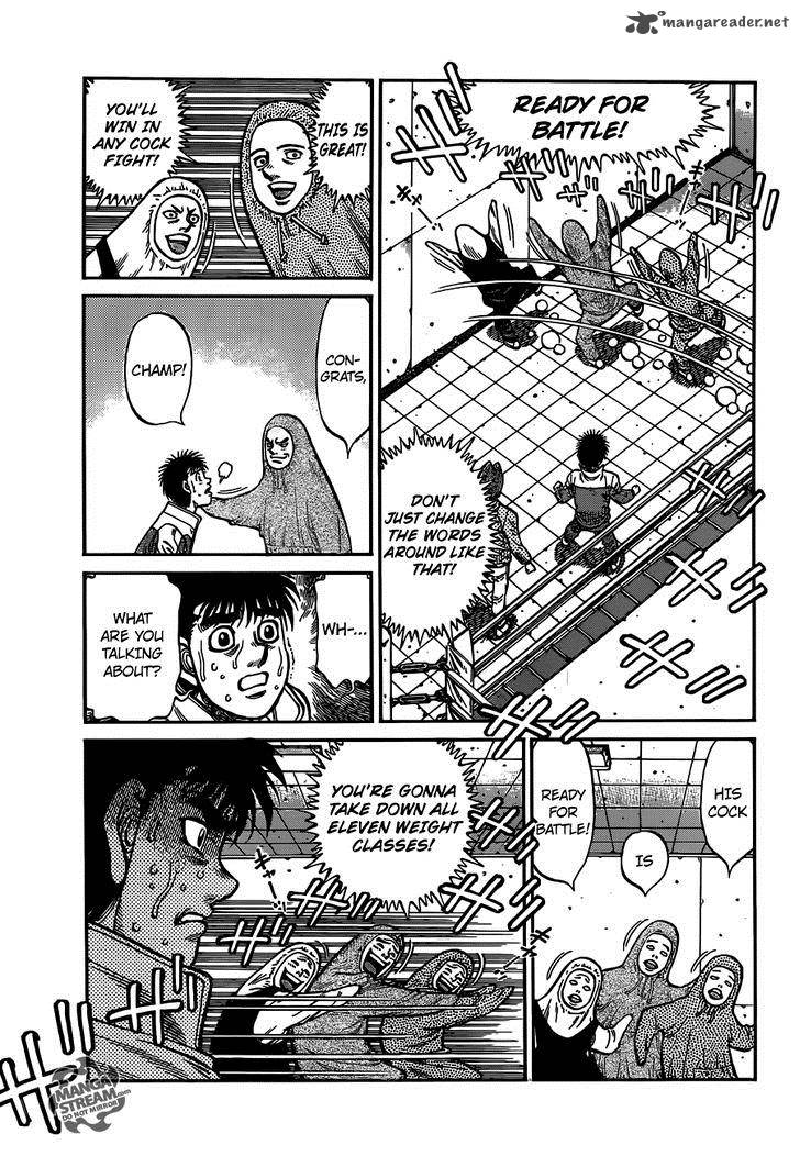 HAJIME NO IPPO Chapter 1013 - Page 12