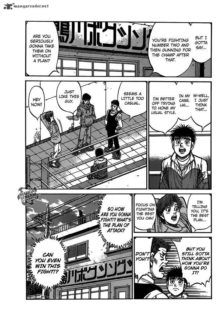 HAJIME NO IPPO Chapter 1013 - Page 8
