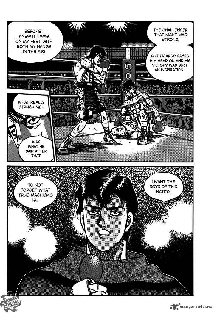 HAJIME NO IPPO Chapter 1015 - Page 14