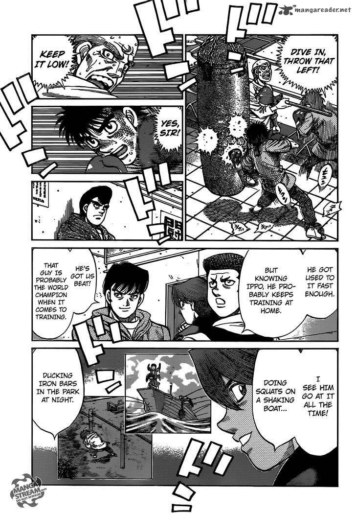 HAJIME NO IPPO Chapter 1016 - Page 14