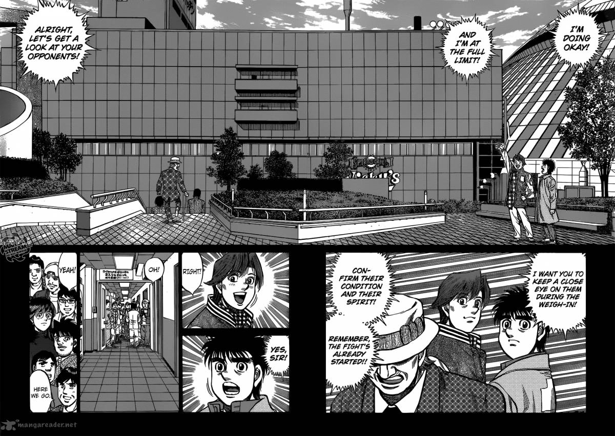 HAJIME NO IPPO Chapter 1019 - Page 12