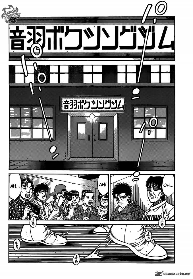 HAJIME NO IPPO Chapter 1019 - Page 2