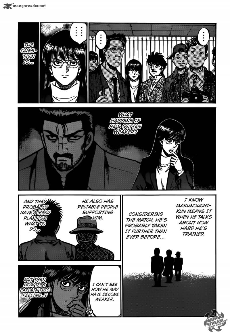 HAJIME NO IPPO Chapter 1020 - Page 12