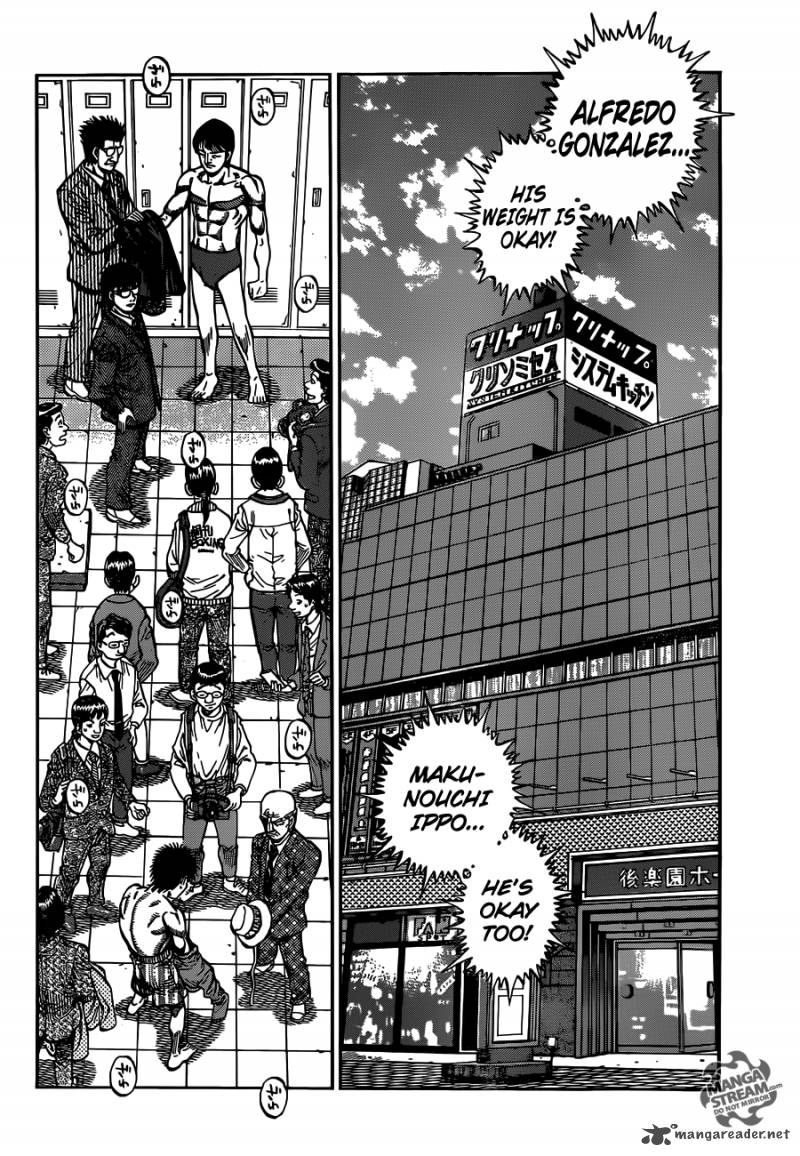 HAJIME NO IPPO Chapter 1020 - Page 2