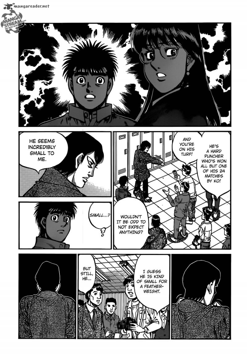 HAJIME NO IPPO Chapter 1020 - Page 9
