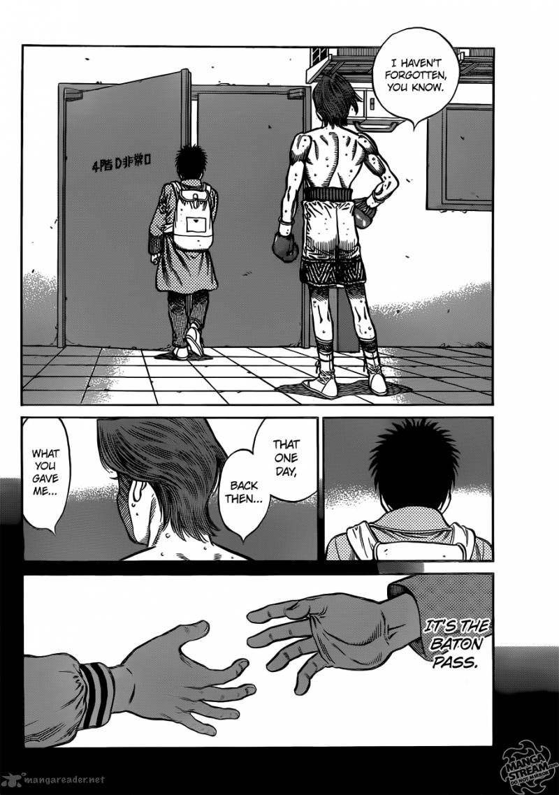 HAJIME NO IPPO Chapter 1022 - Page 9