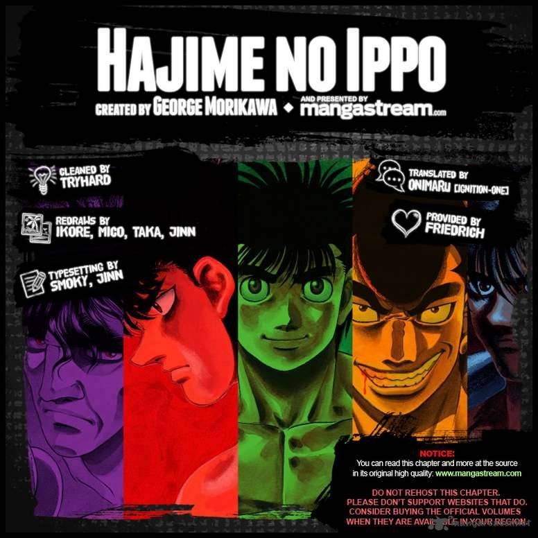HAJIME NO IPPO Chapter 1024 - Page 3