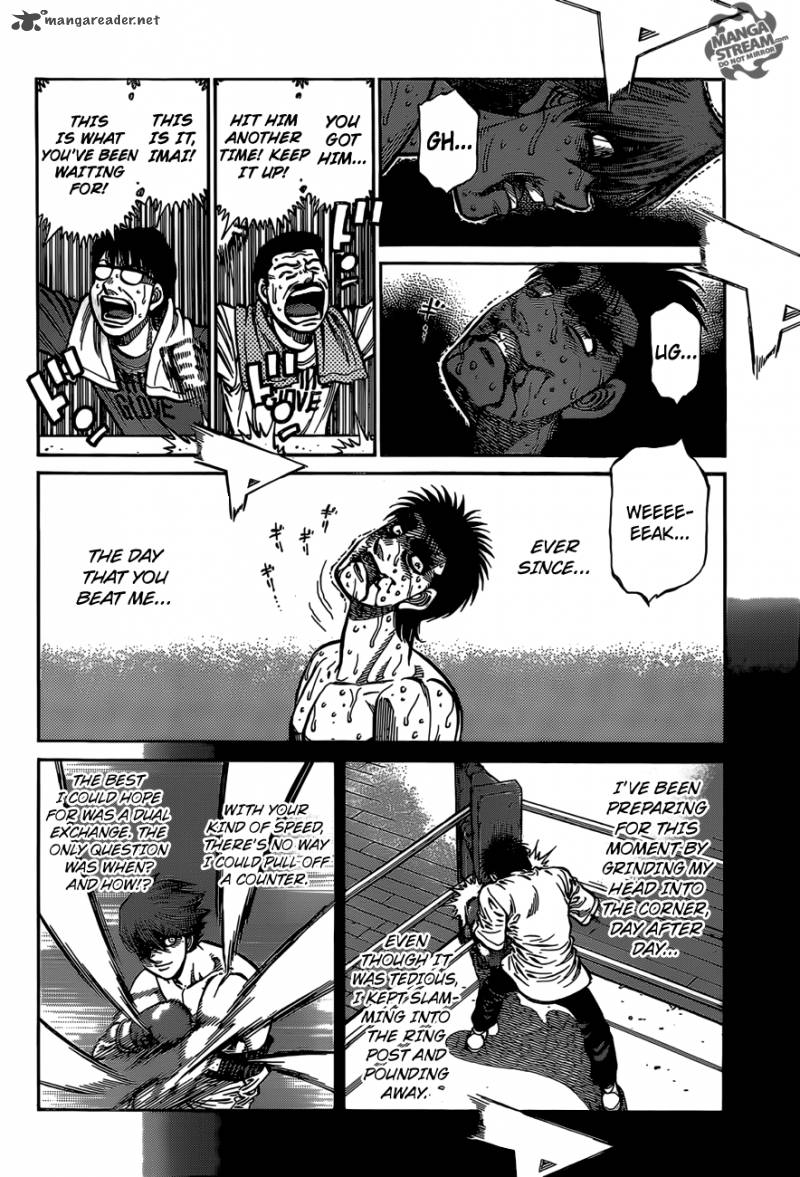 HAJIME NO IPPO Chapter 1026 - Page 14