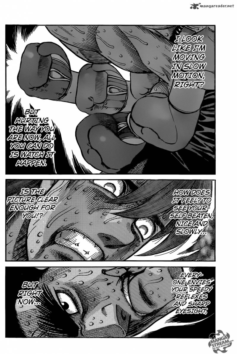 HAJIME NO IPPO Chapter 1027 - Page 15