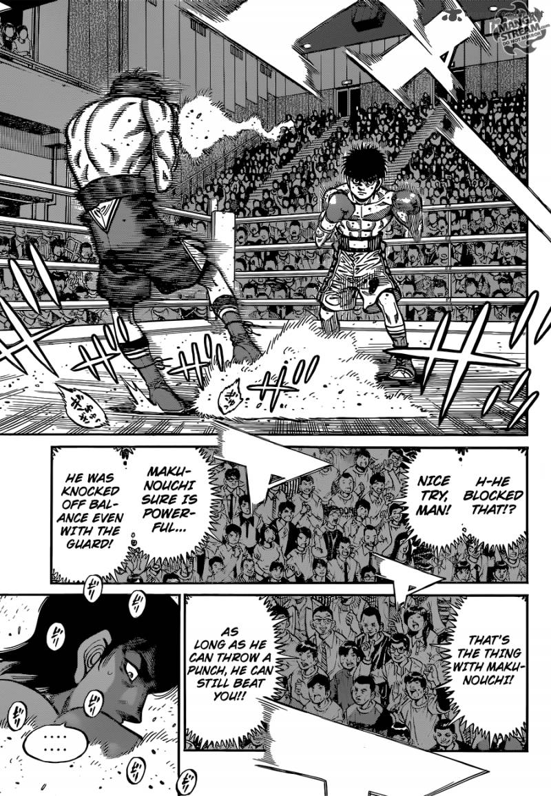 HAJIME NO IPPO Chapter 1035 - Page 17