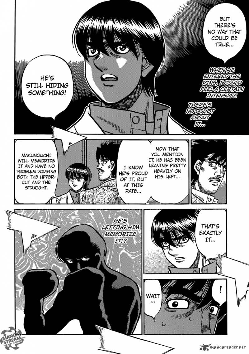 HAJIME NO IPPO Chapter 1040 - Page 13