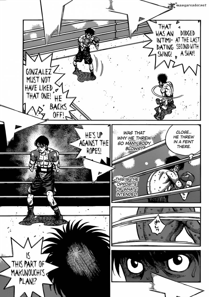 HAJIME NO IPPO Chapter 1041 - Page 13