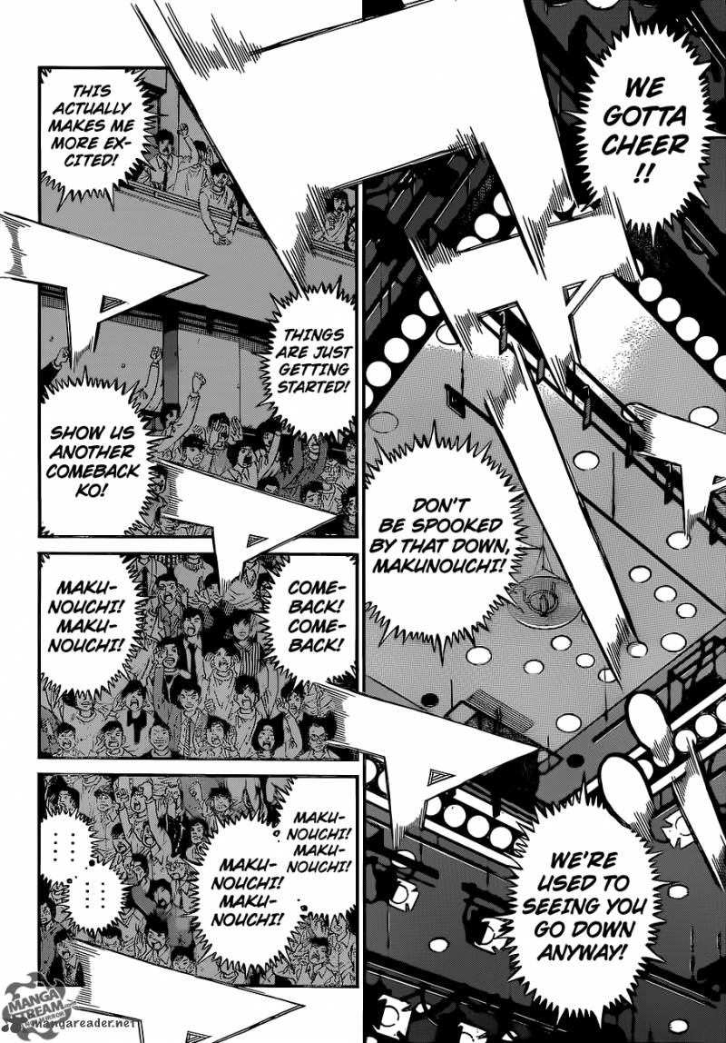 HAJIME NO IPPO Chapter 1051 - Page 9