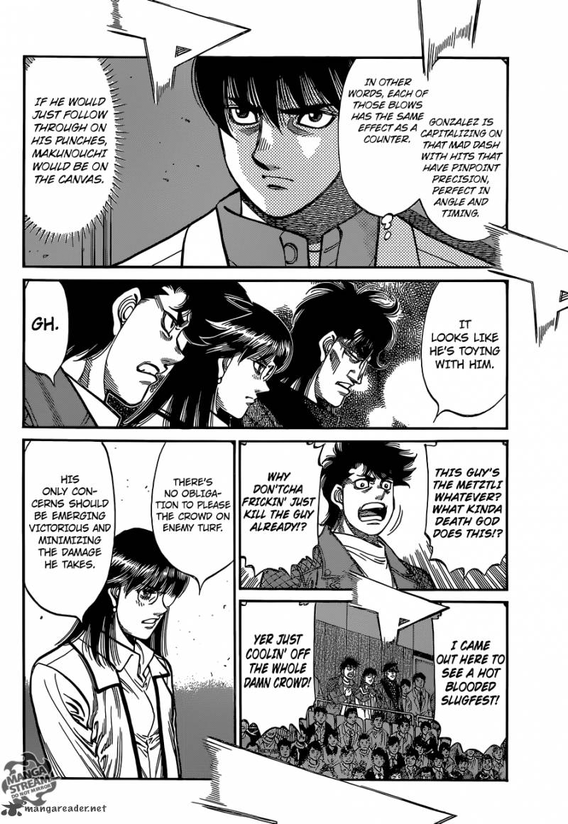 HAJIME NO IPPO Chapter 1052 - Page 6