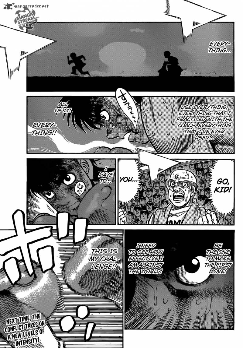 HAJIME NO IPPO Chapter 1058 - Page 10