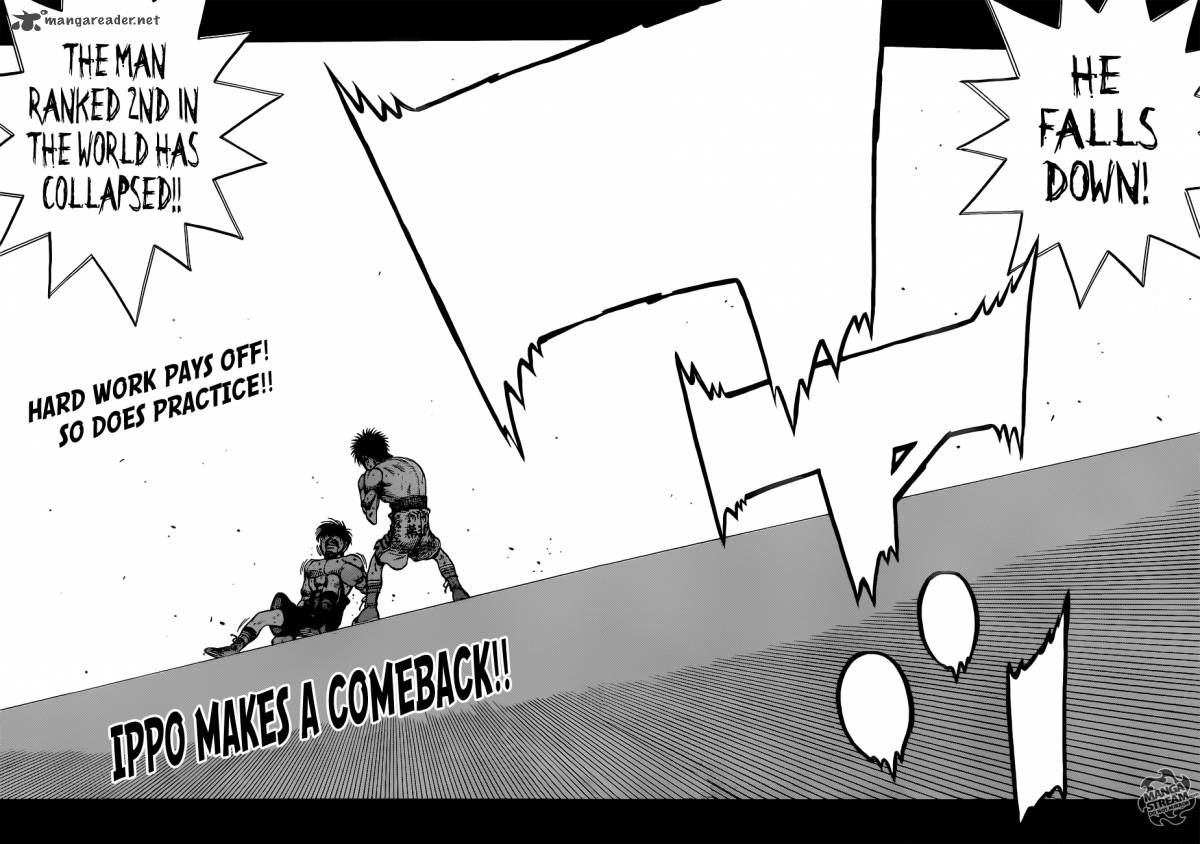 HAJIME NO IPPO Chapter 1061 - Page 15