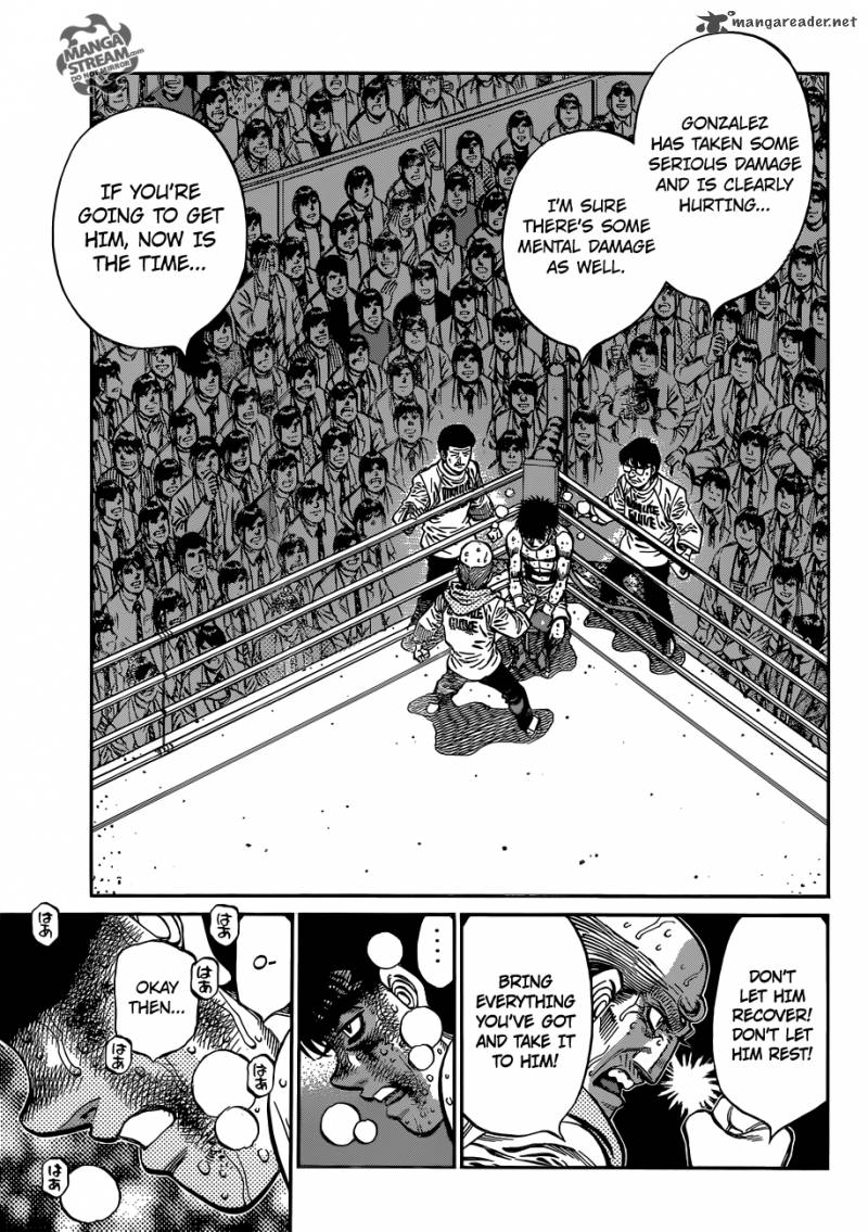 HAJIME NO IPPO Chapter 1064 - Page 9