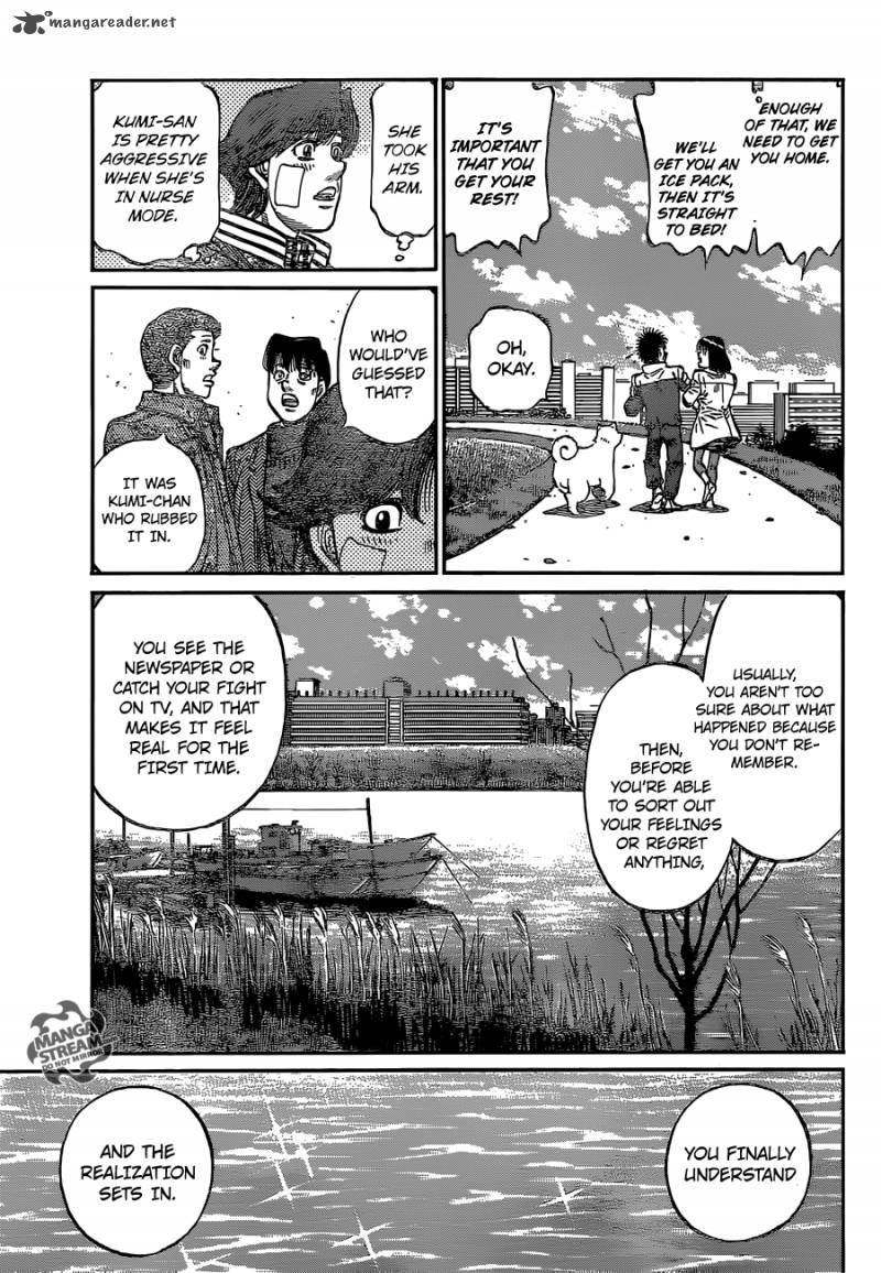 HAJIME NO IPPO Chapter 1074 - Page 14