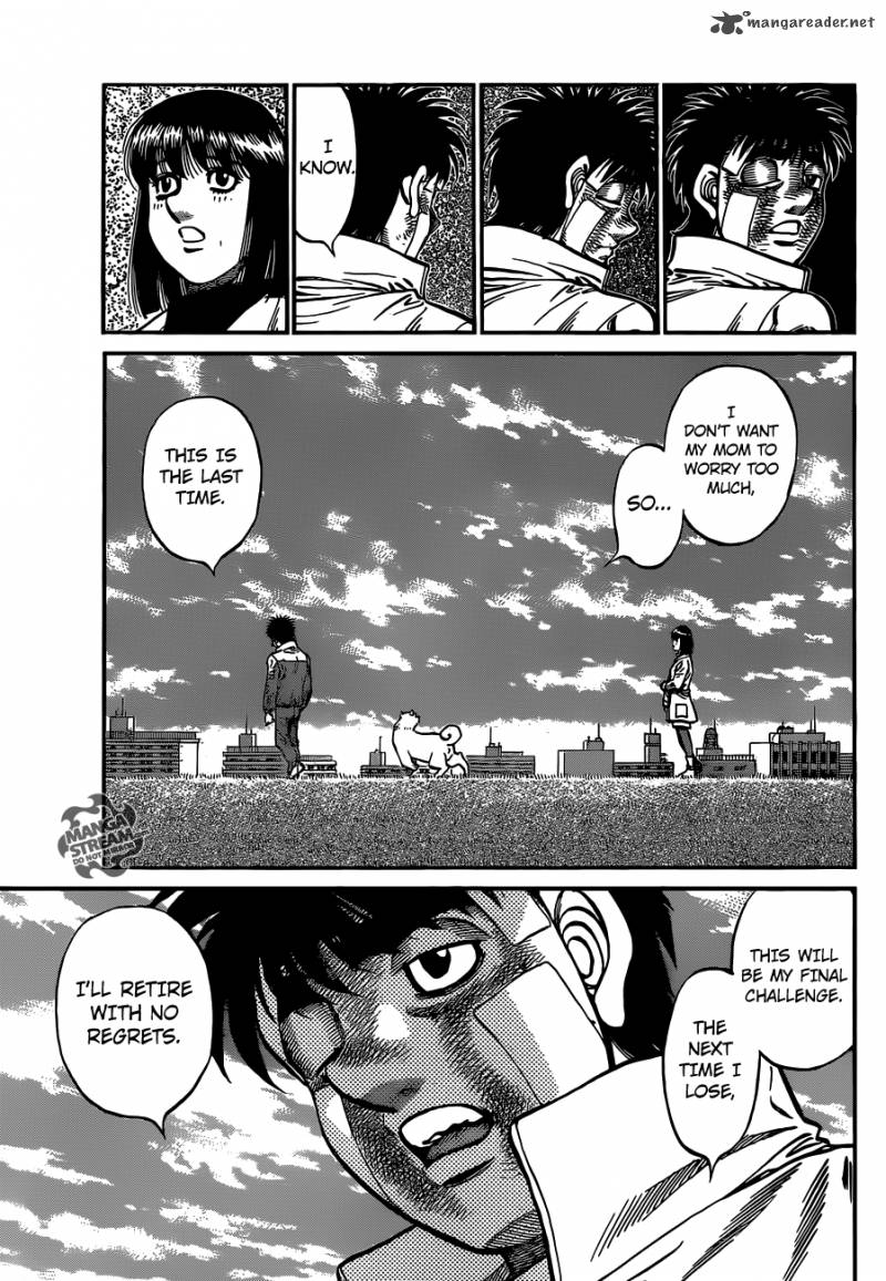 HAJIME NO IPPO Chapter 1075 - Page 13