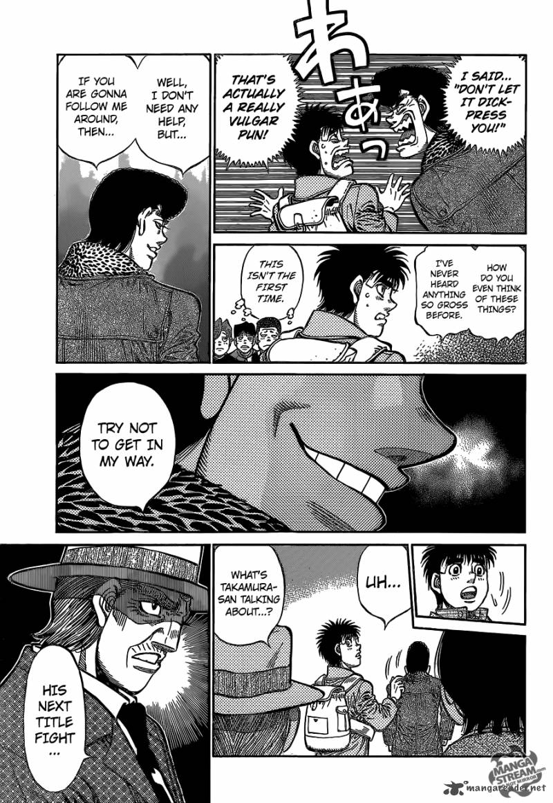 HAJIME NO IPPO Chapter 1077 - Page 15