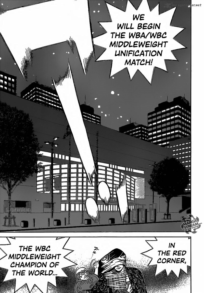 HAJIME NO IPPO Chapter 1095 - Page 10