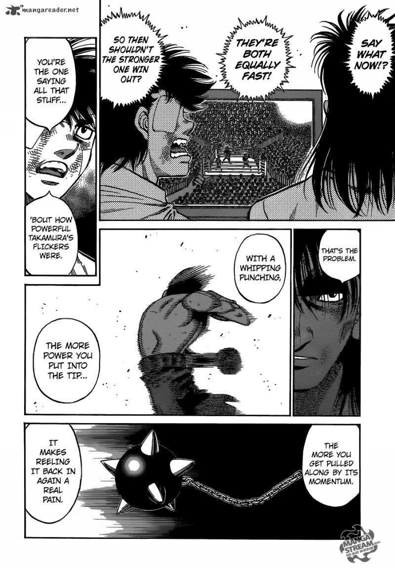HAJIME NO IPPO Chapter 1102 - Page 11