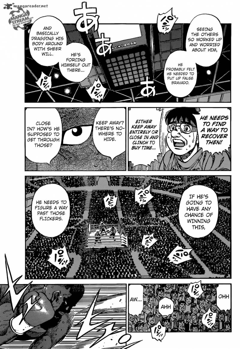 HAJIME NO IPPO Chapter 1105 - Page 11