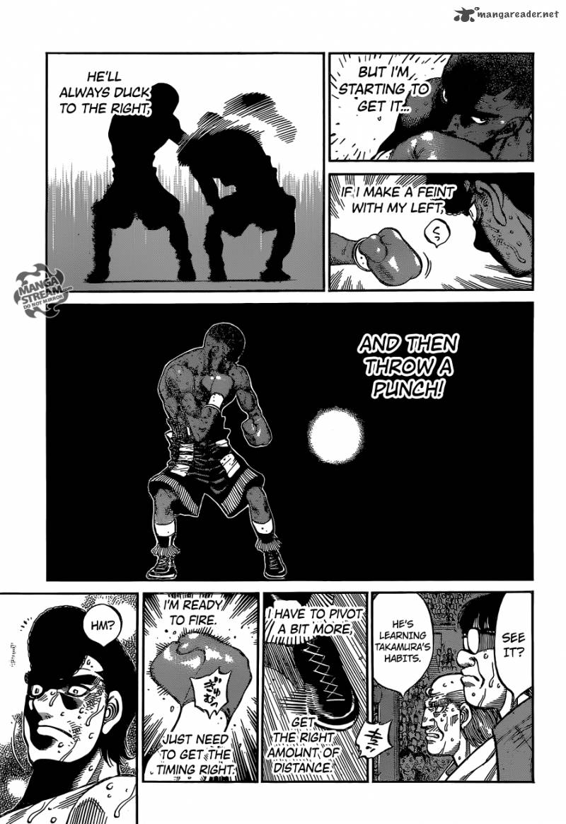 HAJIME NO IPPO Chapter 1109 - Page 13