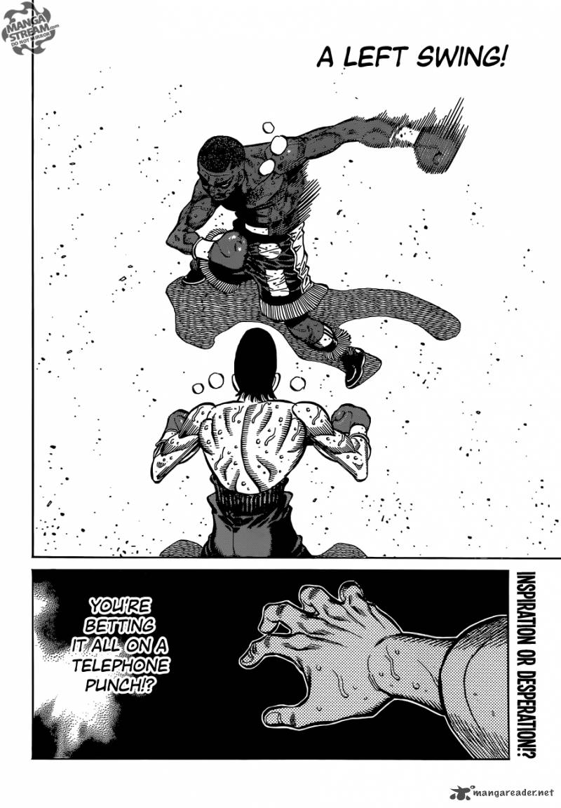 HAJIME NO IPPO Chapter 1111 - Page 15