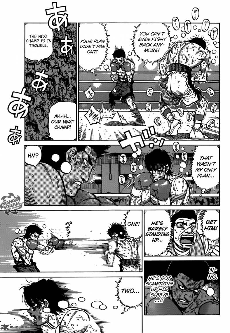 HAJIME NO IPPO Chapter 1137 - Page 11