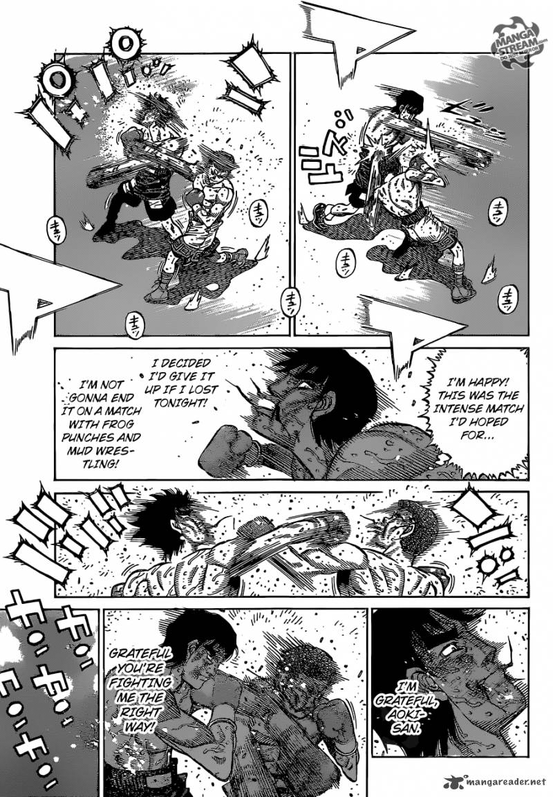 HAJIME NO IPPO Chapter 1139 - Page 11