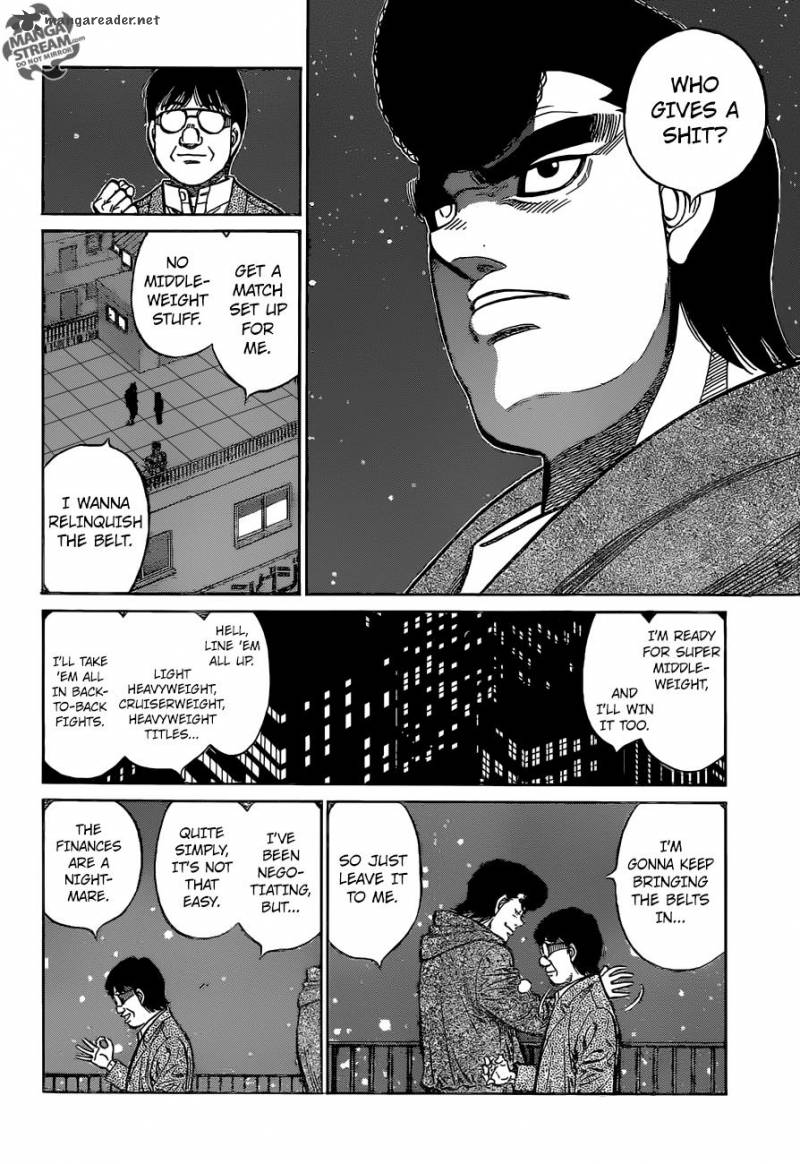 HAJIME NO IPPO Chapter 1146 - Page 14