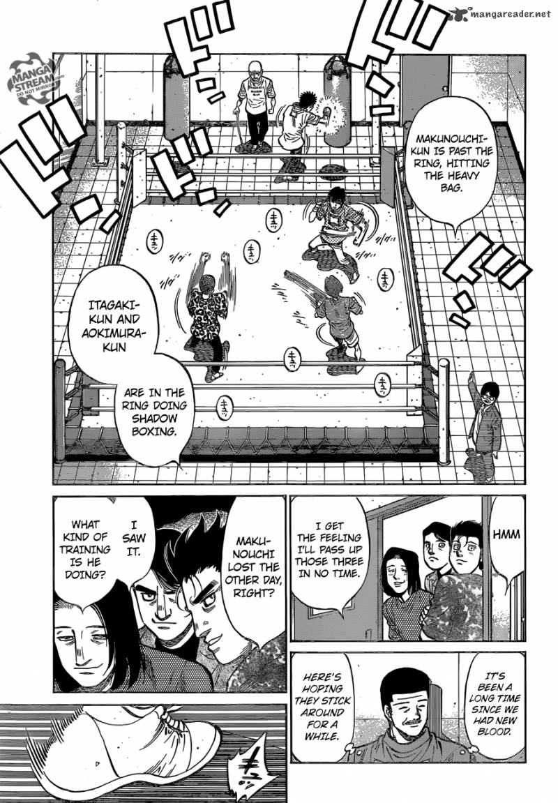 HAJIME NO IPPO Chapter 1148 - Page 9