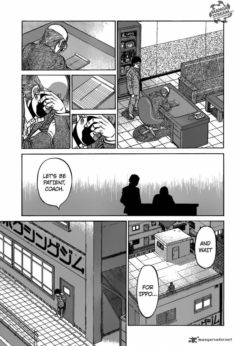HAJIME NO IPPO Chapter 1154 - Page 13