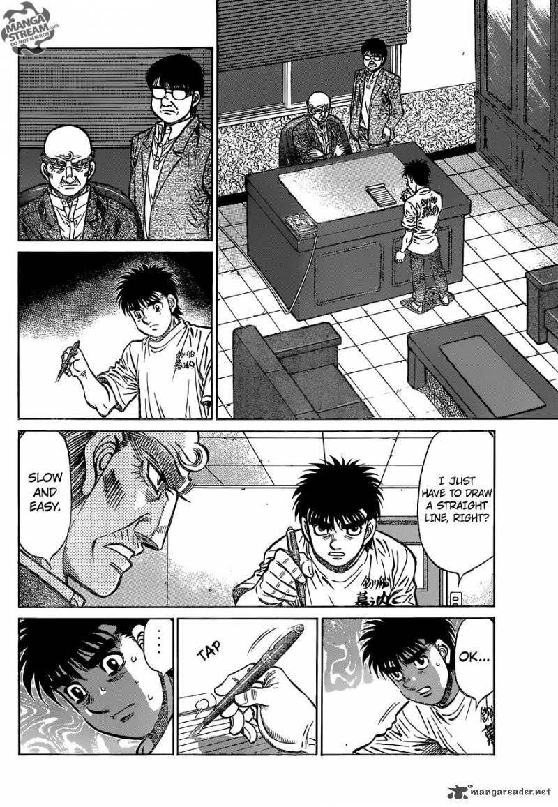 HAJIME NO IPPO Chapter 1154 - Page 2