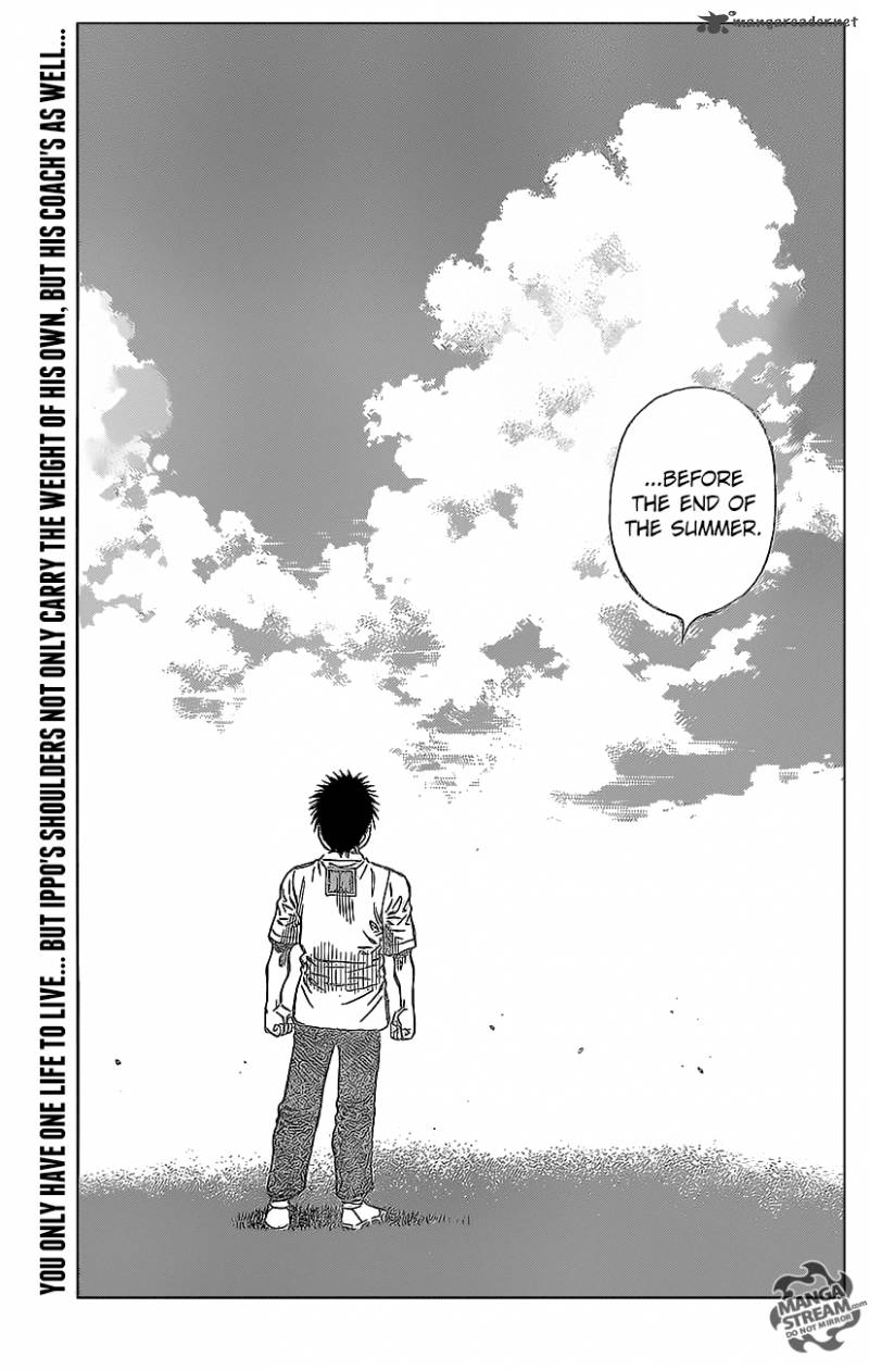 HAJIME NO IPPO Chapter 1156 - Page 14