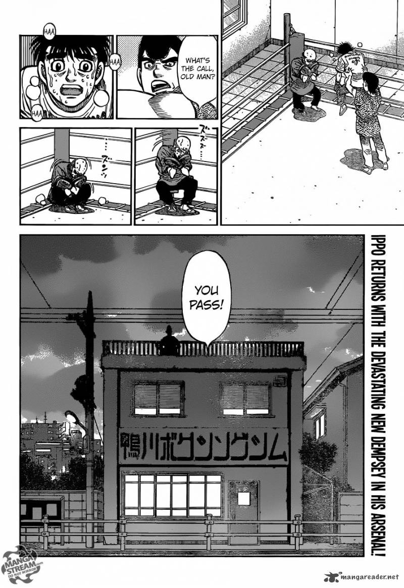 HAJIME NO IPPO Chapter 1163 - Page 18