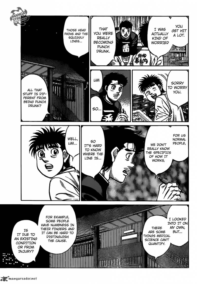 HAJIME NO IPPO Chapter 1165 - Page 3
