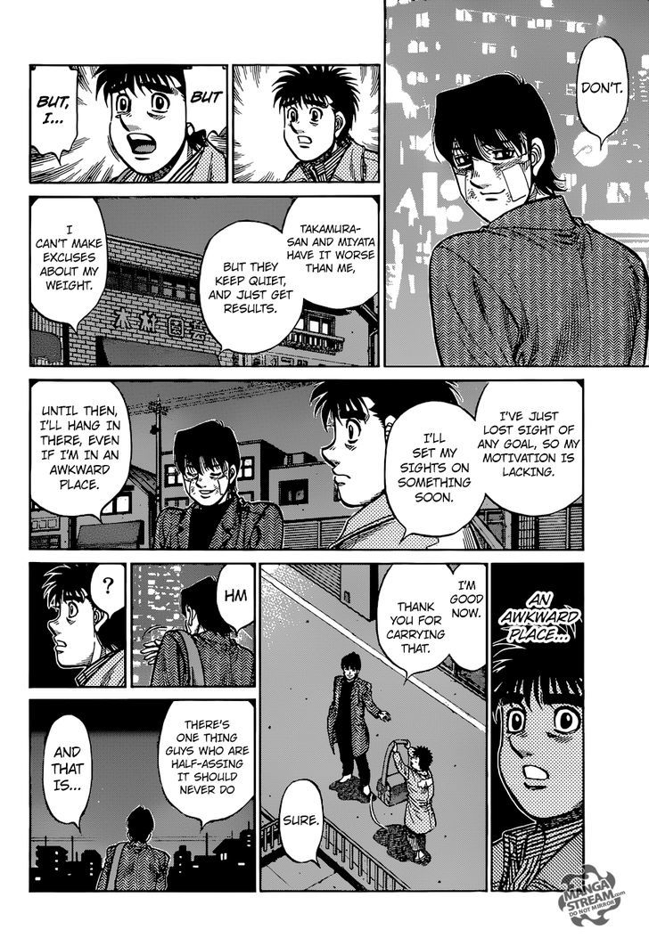 HAJIME NO IPPO Chapter 1172 - Page 12