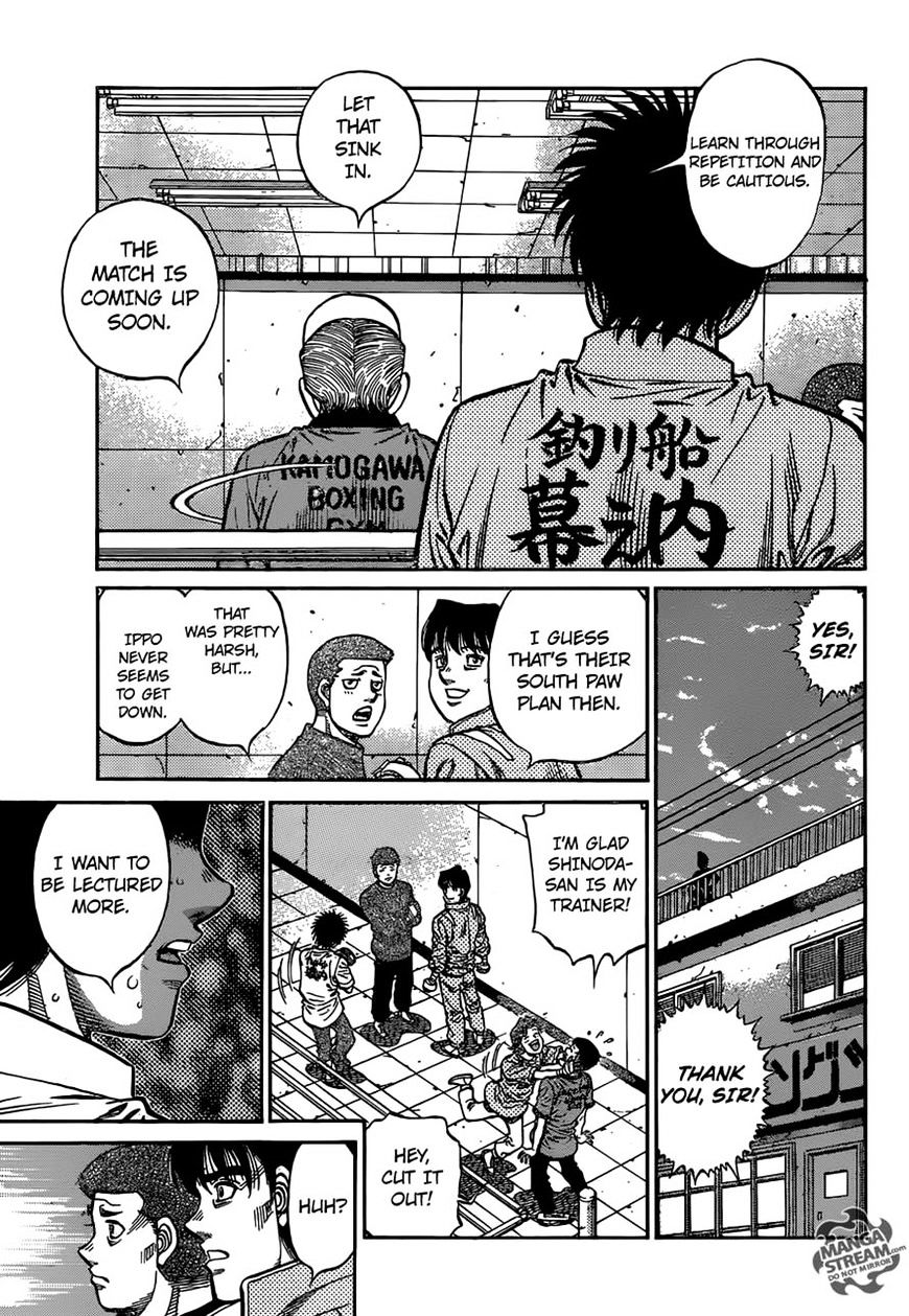 HAJIME NO IPPO Chapter 1176 - Page 3