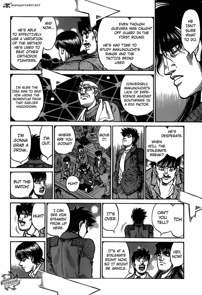 HAJIME NO IPPO Chapter 1187 - Page 14