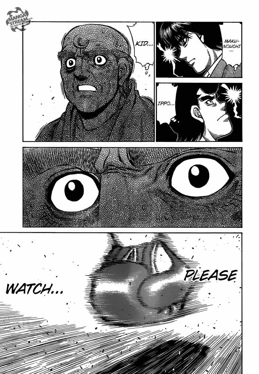 HAJIME NO IPPO Chapter 1201 - Page 15