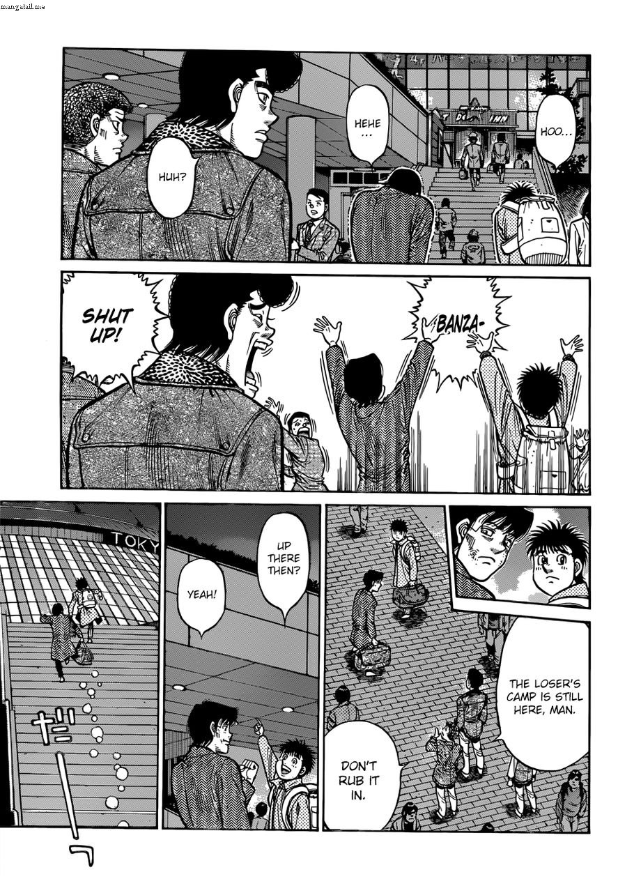 HAJIME NO IPPO Chapter 1224 - Page 3