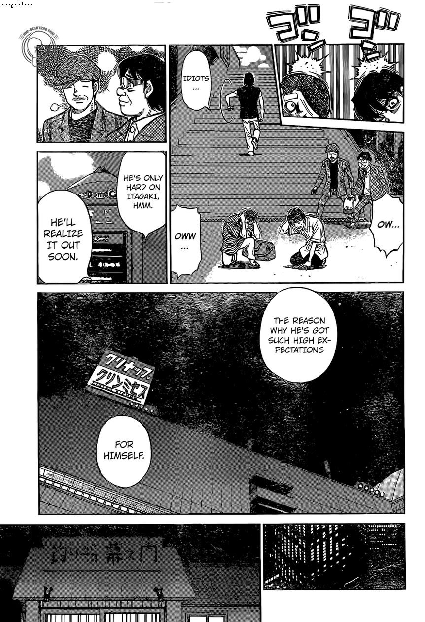 HAJIME NO IPPO Chapter 1226 - Page 13