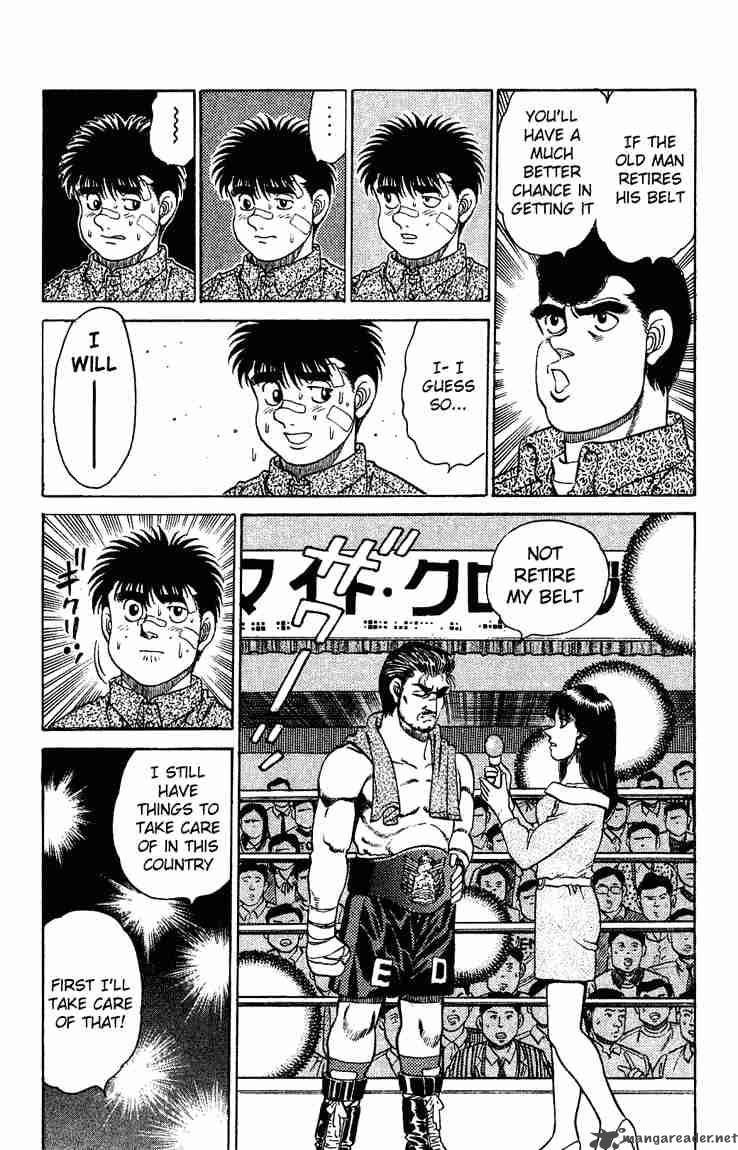 HAJIME NO IPPO Chapter 124 - Page 19